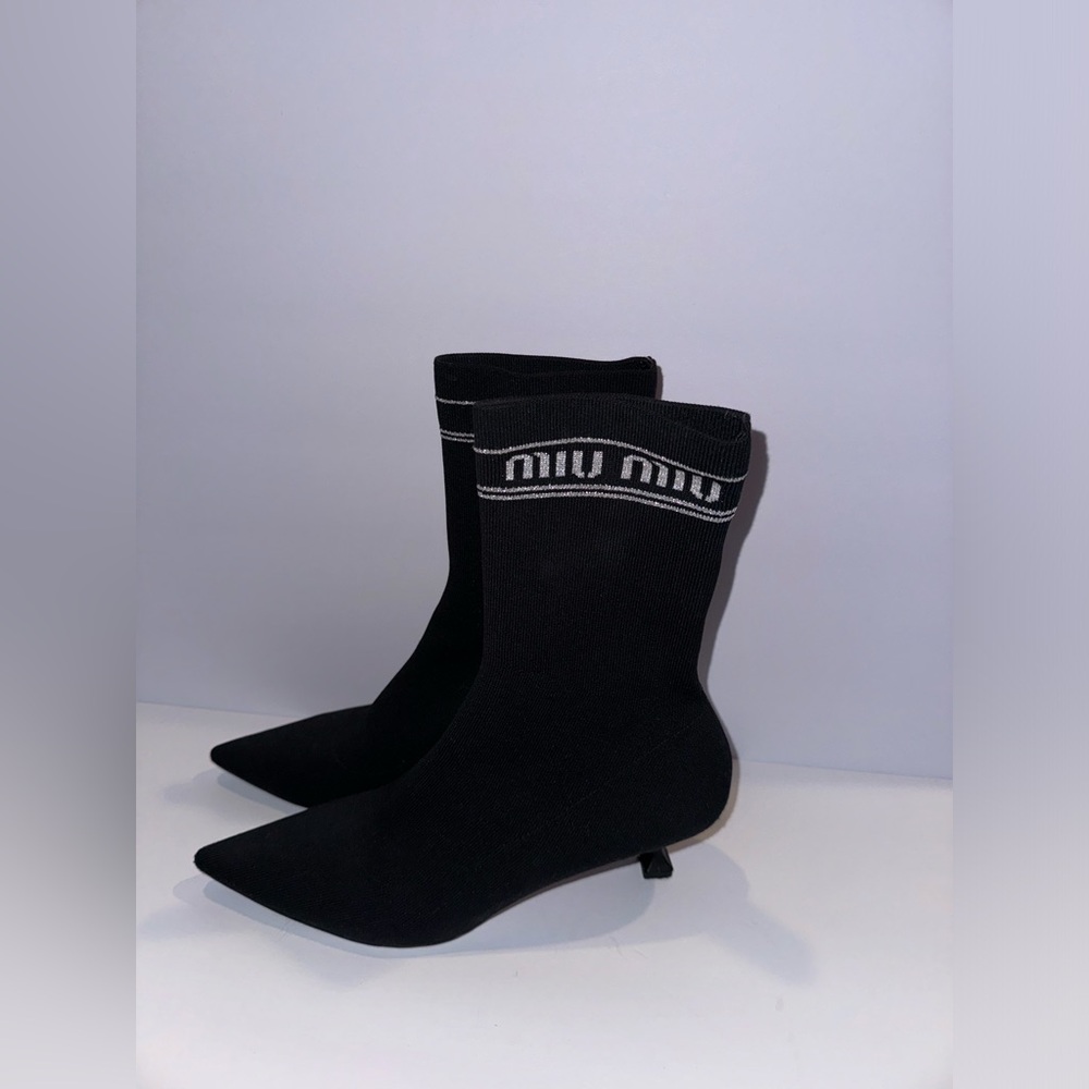 Miu Miu Black Women's Boots - Picture 6 of 8
